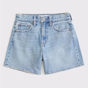 Abercrombie & Fitch Curve Love Denim Shorts